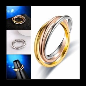 Inter lock band rings